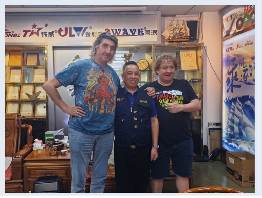 俄罗斯客商深入金利威生产一线，高品质砂轮赢得国际赞誉(图3)